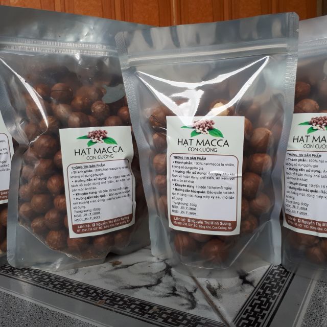 1kg macca sấy nứt
