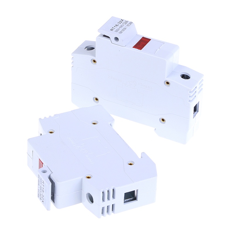 Set 2 Giá Đỡ Cầu Chì Rt18-32X Ac 380v 32a 1 Cỡ 10x38mm