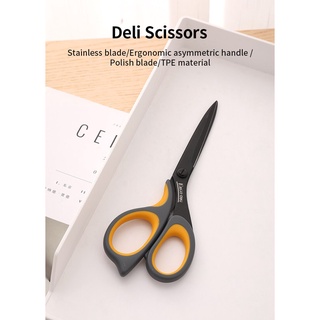 Kéo văn phòng 210mm deli 77757- kéo chống dính