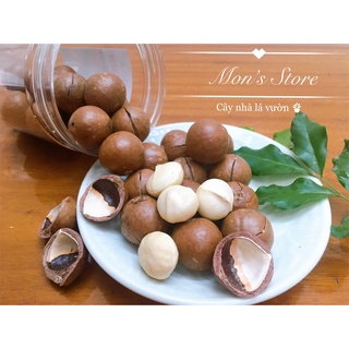 500gr Hạt Macca Đăk Lăk size đại, nứt vỏ tự nhiên, sấy lạnh