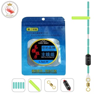 Dây trục câu đài câu đơn buộc sẵn cước câu cá tàng hình cao cấp