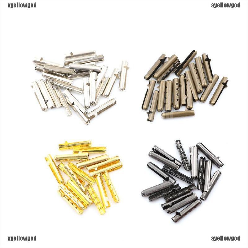 Set 10 Đầu Kim Loại Thay Thế Cho Dây Giày DIY