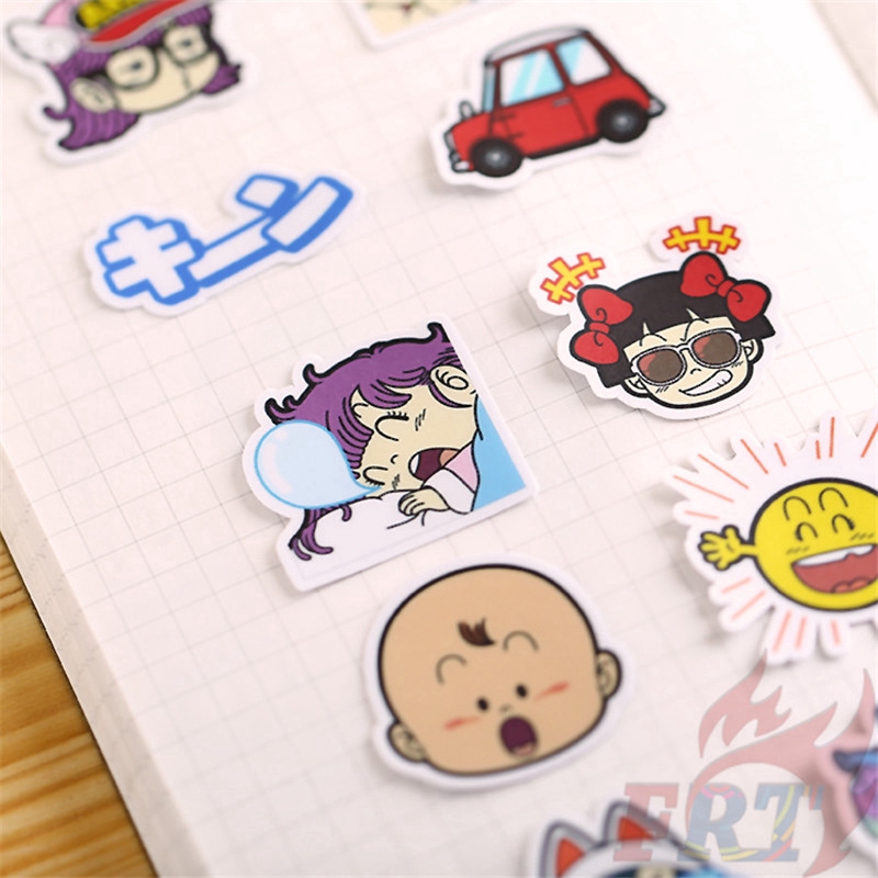 ❀ Arale Q-1 Diary Giấy và decal dán tường ❀ 39Pcs/set Anime Album Scrapbooks Mixed DIY Decor Stickers ML06757