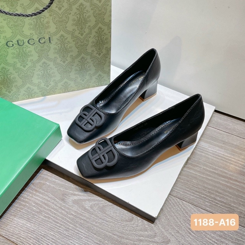 Cao gót khoá BB da thật mềm nhũn,dáng Basic cực kỳ dễ đi