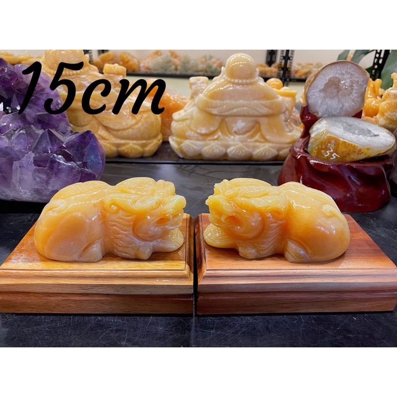 Cặp Tỳ Hưu Mông To Đá Ngọc Hoàng Long Phong Thuỷ