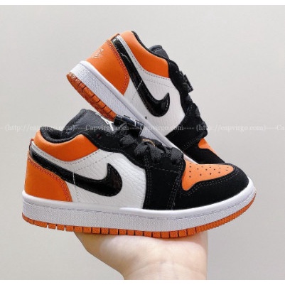 Giày Jordan  Đen Cam , Giày Sneaker jodan1 Thấp Cổ Cam Full Box | BigBuy360 - bigbuy360.vn