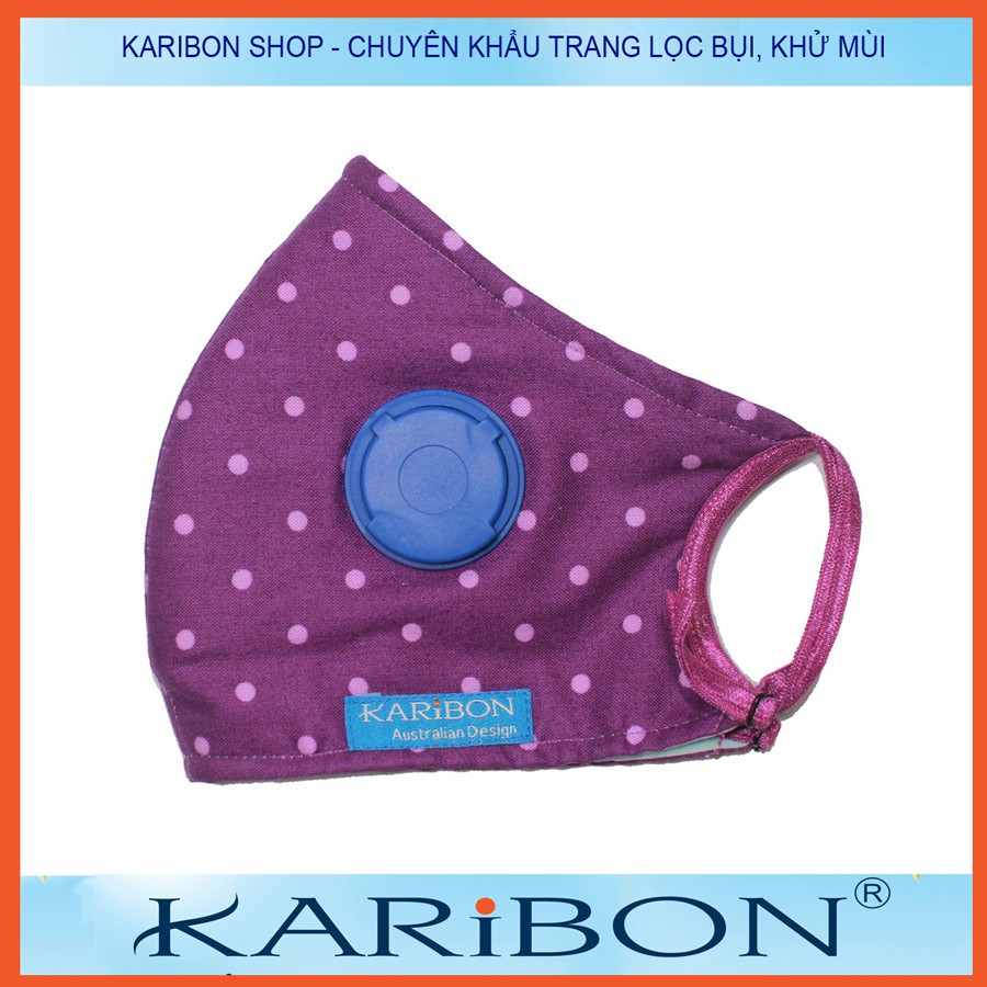 Combo 2 Karibon Maxair 8 lớp lọc bụi và khử mùi (cỡ M)