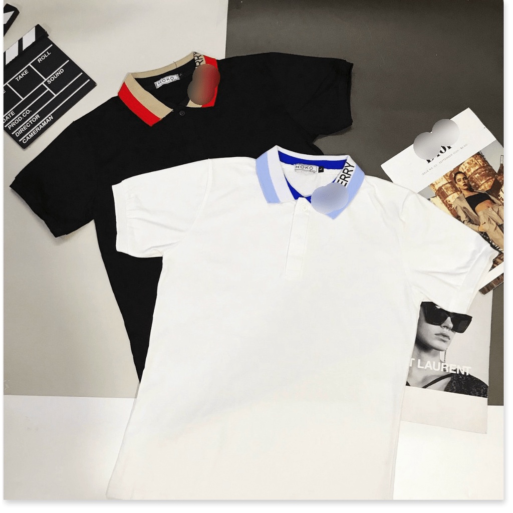 ÁO THUN NAM TAY NGẮN  CỔ TRỤ CỰC ĐẸP PC HÀN QUỐC KHANH AN