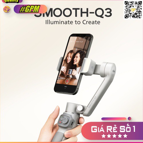 Gimbal Chống Rung Cho Điện Thoại có đèn Flash | Zhiyun Smooth Q3 | Hàng Chính Hãng | BigBuy360 - bigbuy360.vn