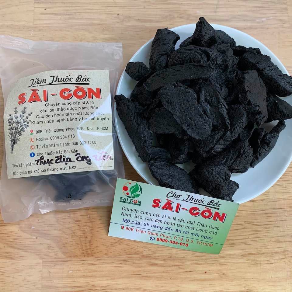 Thục Địa Ông Tiên 100gram (Làm thủ công, rất thơm ngon, luôn có thục địa mới)