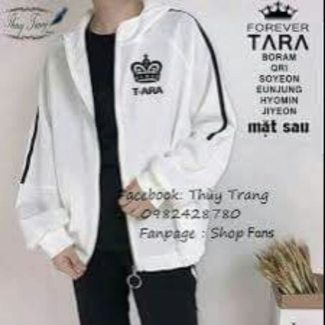 Áo khoác T-ARA in theo yêu cầu