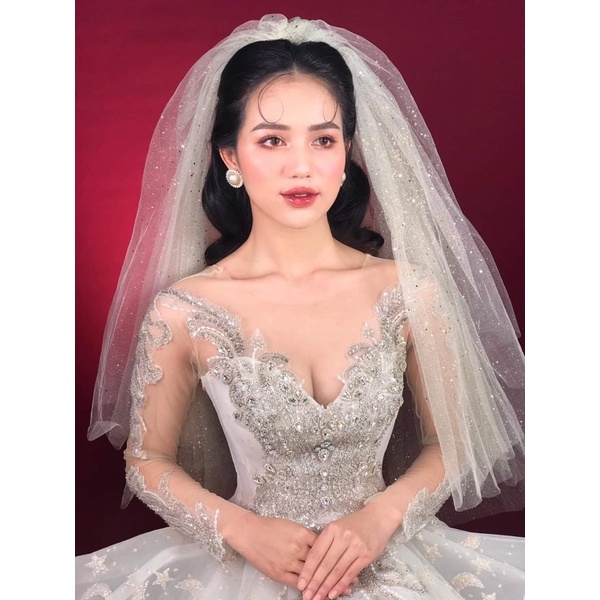 Voan nhũ kim tuyến siêu xinh