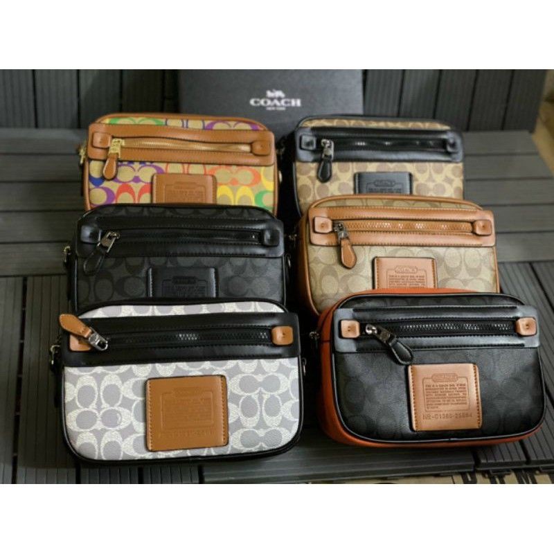 TÚI COACH BẦU KHOÁ KÉO SZ 22