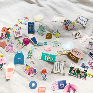 Set sticker trang trí thiệp và scrapbook khung ảnh