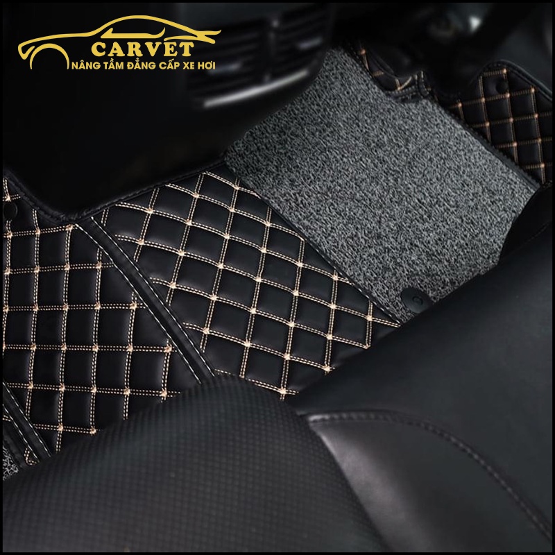 Thảm lót sàn ô tô 6d cho xe Mazda CX5 2018-2023, thảm trải sàn xe hơi da PU chống xước, chống thấm nước