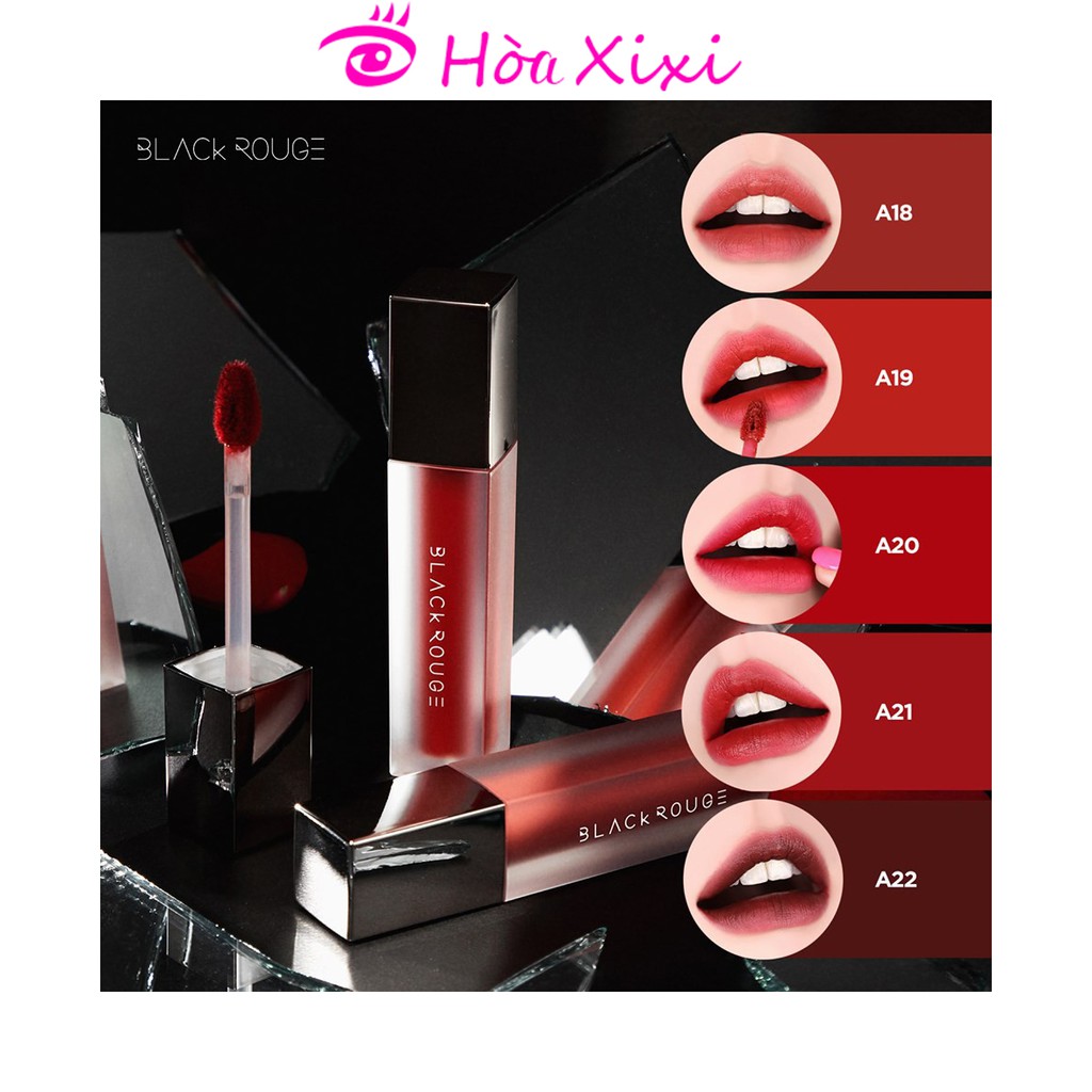 [CHÍNH HÃNG] [Version 4 + 5] Son Black Rouge Air Fit Velvet Tint Bad Rose và Night Series