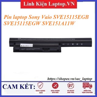 ⚡Pin laptop Sony Vaio SVE15115EGB SVE15115EGW SVE151A11W