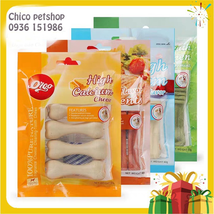 Xương gặm Orgo chó sạch răng thơm miệng