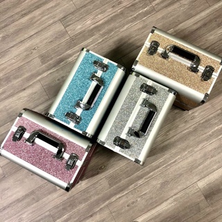 Cốp nhôm nhũ (đựng đồ Nail, Mi, trang điểm)
