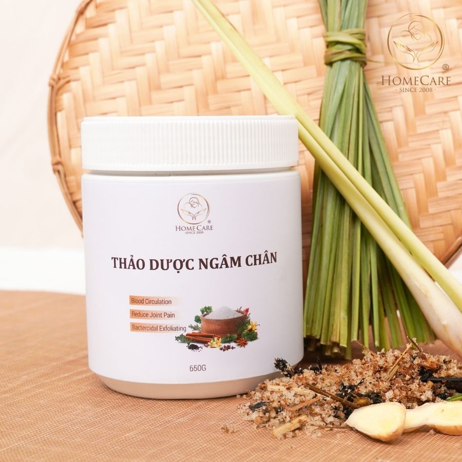 Muối thảo dược ngâm chân cho mẹ bầu Home Care 650g