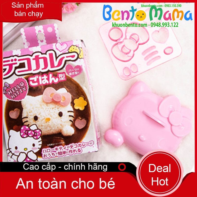 KHUÔN ÉP CƠM BENTO MÈO HELLO KITTY BABY