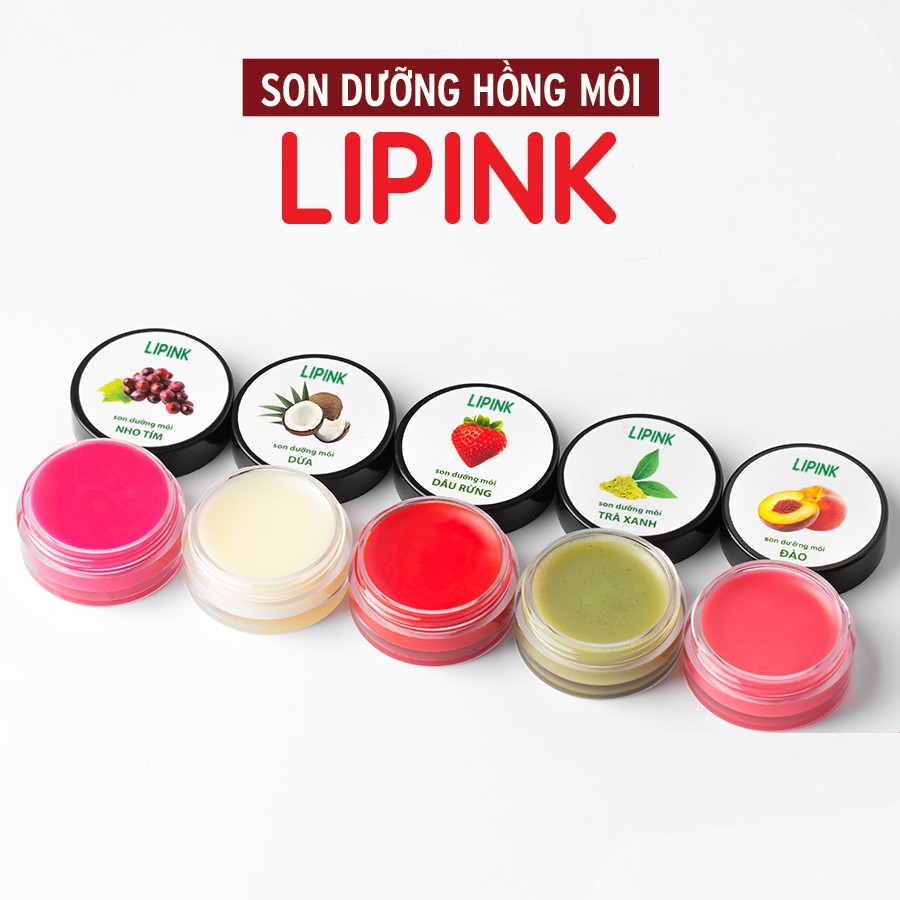 Son dưỡng môi LIPINK - Son dưỡng có màu - Dưỡng môi mềm căng mịn tự nhiên, ngăn ngừa khô môi, bong tróc, thâm sạm môi | BigBuy360 - bigbuy360.vn