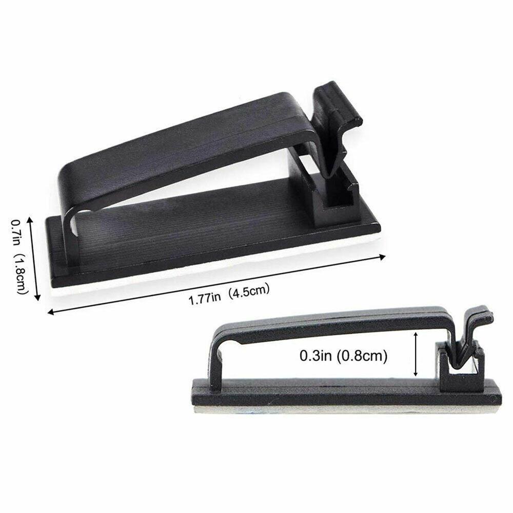 Kẹp Giữ Dây Cáp Màu Đen Siêu Bền Tiện Dụng