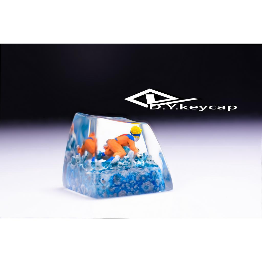 Nút bàn phím Naruto, nút bàn phím handmade , Bàn phím nhân vật hoạt hình - keycap artisan, naruto Artisan Keycap