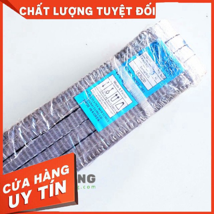 Dây cáp vải cẩu hàng 3 tấn 3 mét Hàn Quốc