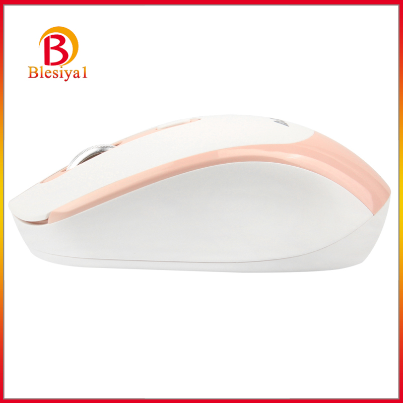 (Không Dây) Chuột Quang Học Không Dây 2.4g Màu Hồng Cho Máy Tính | BigBuy360 - bigbuy360.vn