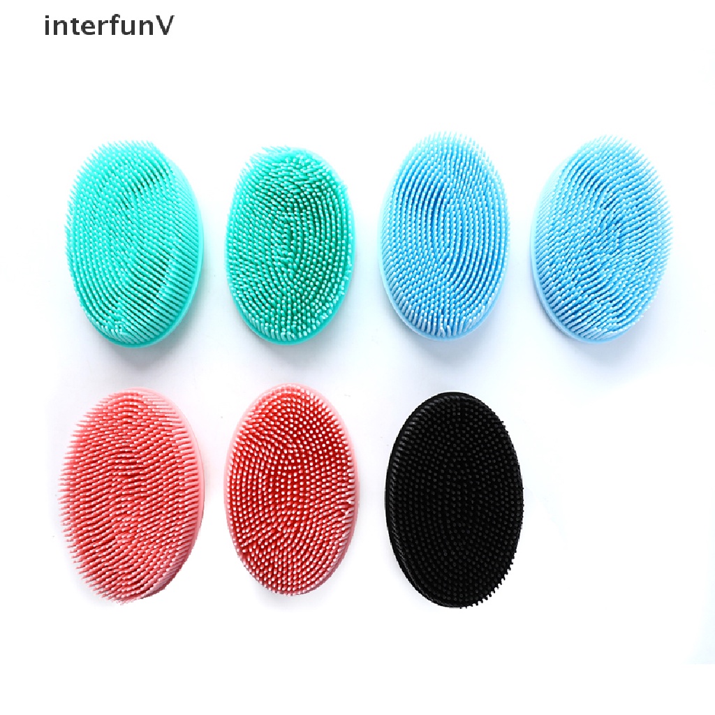 Miếng Mút Tắm Bằng Silicone Dùng Mát Xa Cơ Thể