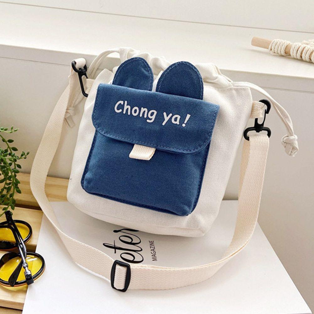 Túi Tote Đeo Vai Cỡ Lớn Có Dây Rút Thời Trang Cho Nữ 1