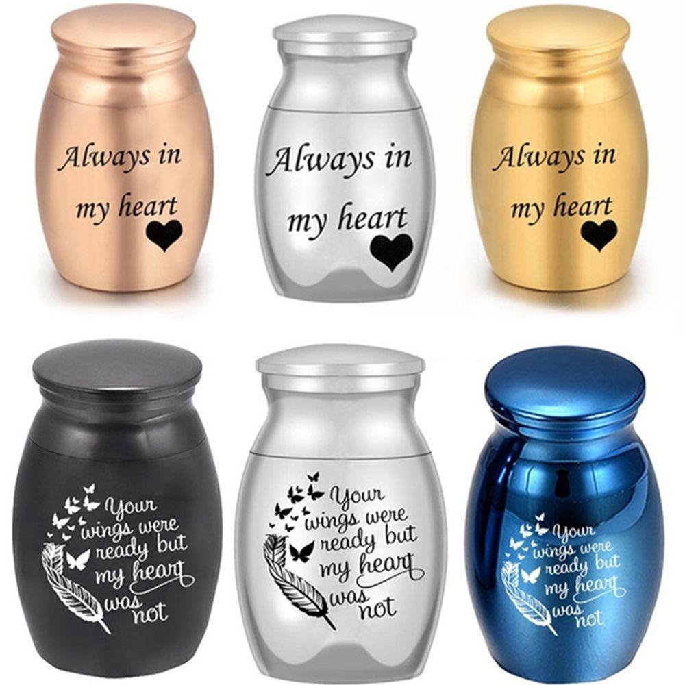 YNATURAL Kỷ Niệm Thú Cưng Mini Bằng Hợp Kim Nhôm Đính Lông Vũ