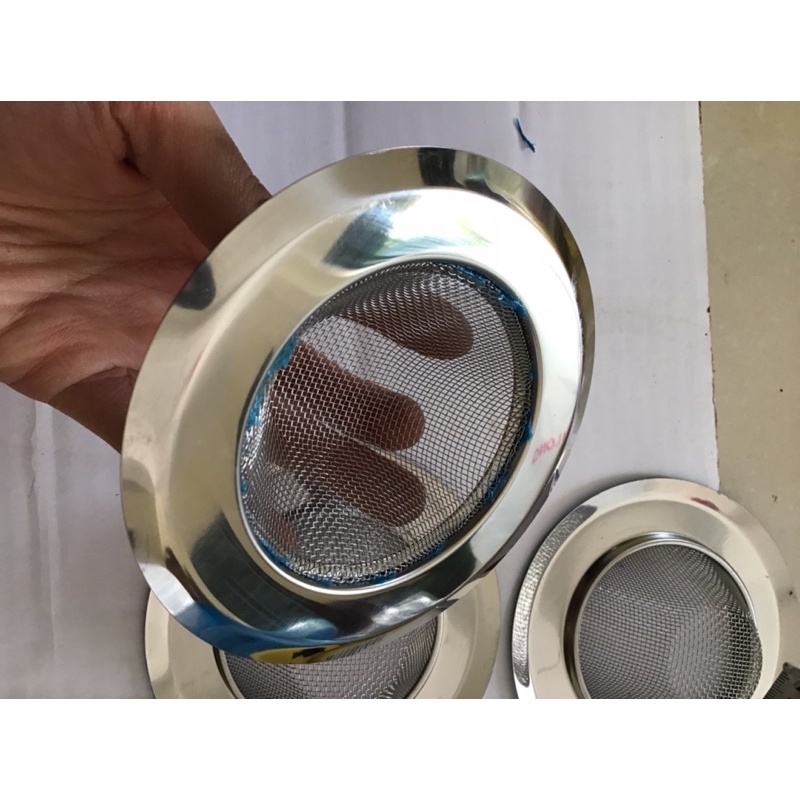 Lọc bồn rửa bát bằng inox sáng bóng