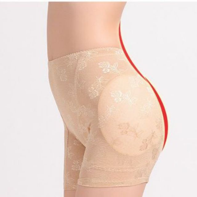 Quần ren đùi độn hông