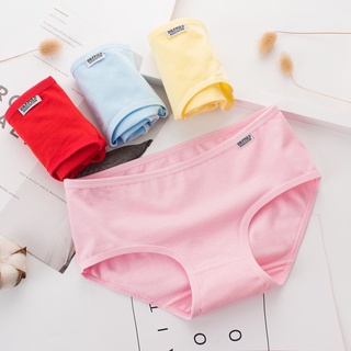 Quần lót cotton PULO trơn kháng khuẩn co giãn 4 chiều