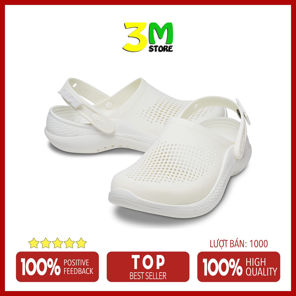 Giày dép Sục Cross Literidde 360 mẫu mới 2022 Đẹp, Êm, Bền Nhẹ cho Nam & Nữ nhiều màu đi chơi đi làm đều phù hợp
