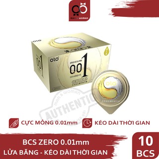 Bao cao su OLO 001 Lửa Băng, Kéo Dài Thời Gian Hộp 10 Cái CON061