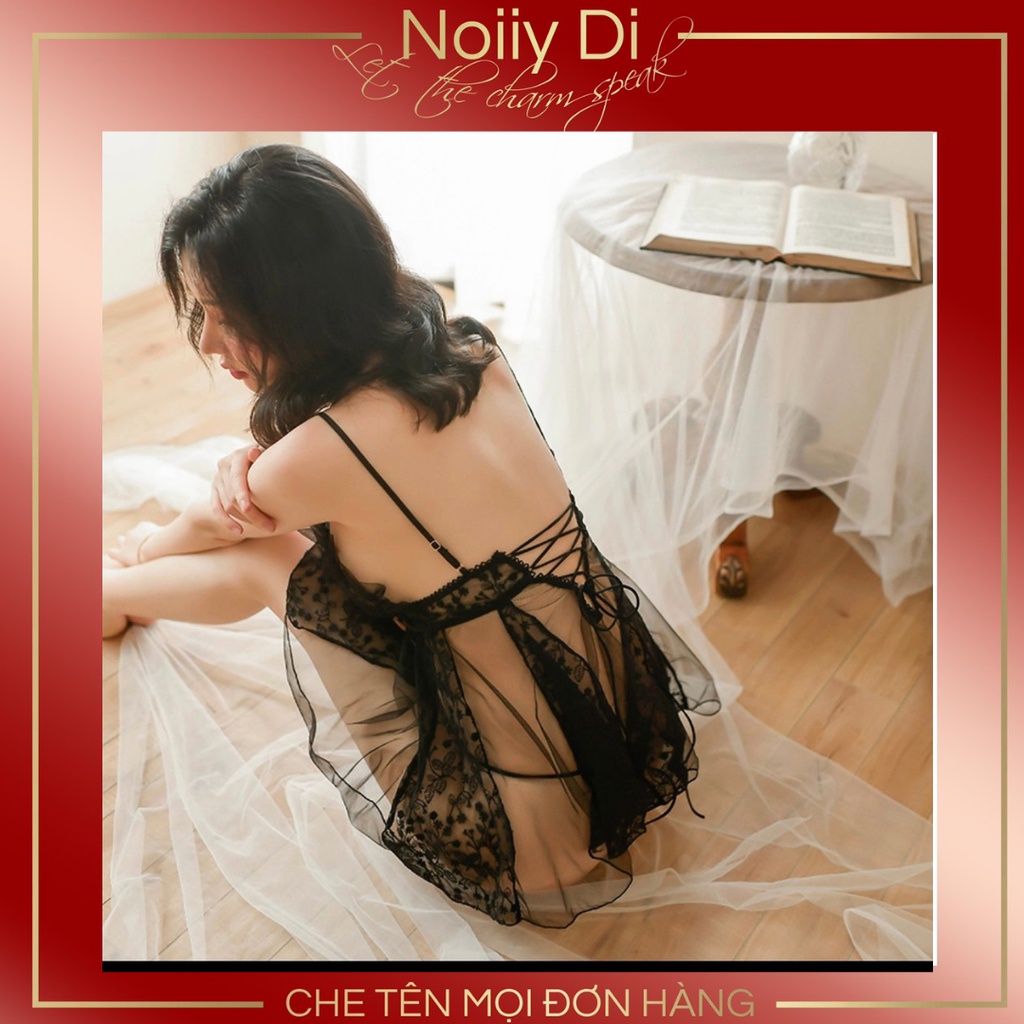 Đầm Ngủ Sexy 2 Dây Ren Quyến Rũ Gợi Cảm. Váy Ngủ Sexy Chất Vải Mềm Mịn Siêu Tôn Dáng.Mã 001 | BigBuy360 - bigbuy360.vn
