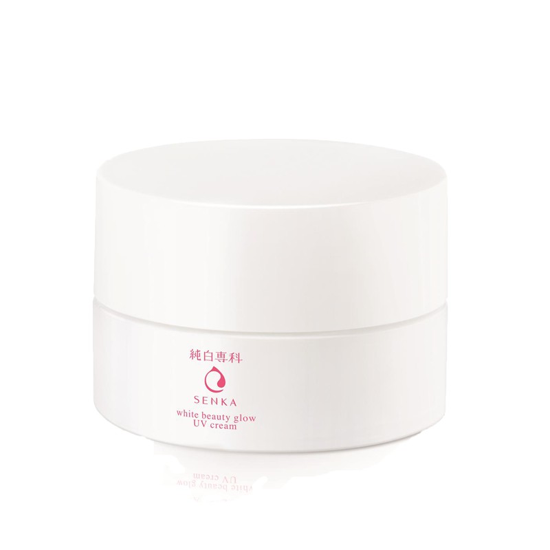 Kem dưỡng trắng da chống nắng ban ngày Senka White Beauty Glow UV Cream SPF 25 PA ++ 50g - 15539 | BigBuy360 - bigbuy360.vn