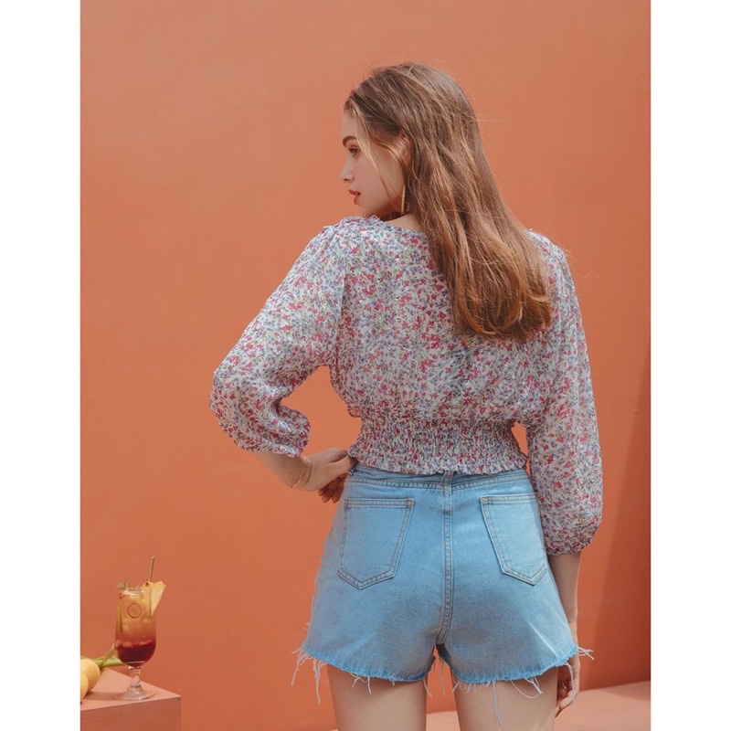 Áo hoa hãng Airspace size M