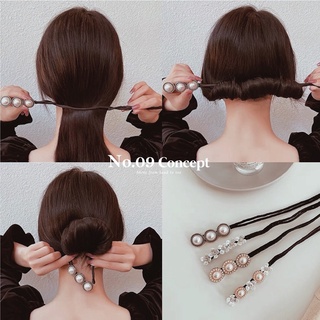 Búi tóc đính hạt trai Hàn Quốc nhiều loại HÀNG CÓ SẴN No09 Concept CBT010