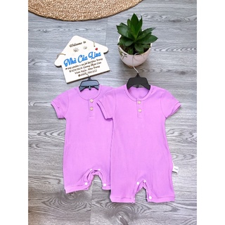 Quần áo trẻ em Body đùi chất Tăm cho bé bodysuit bé yêu