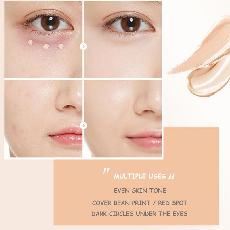 Kem che khuyết điểm dạng lỏng trang điểm tự nhiên lâu trôi