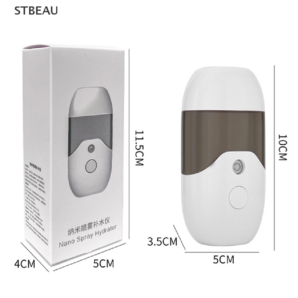 [Hàng mới về] Máy phun sương nano tạo độ ẩm cho da mặt dung tích 50ml kèm cáp