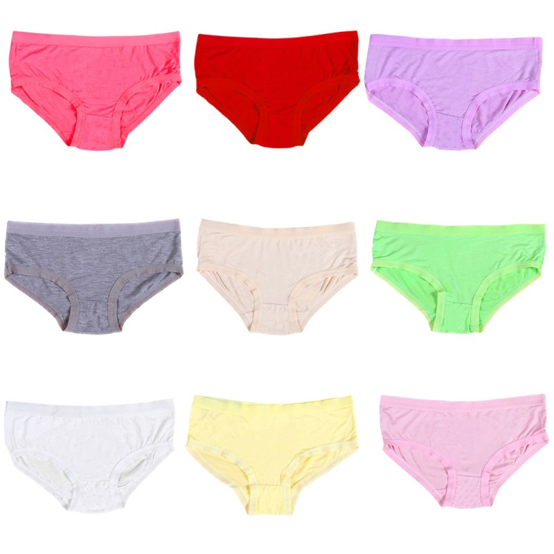 Quần Lót Nữ Sợi Tre Màu Sắc Kẹo Ngọt
