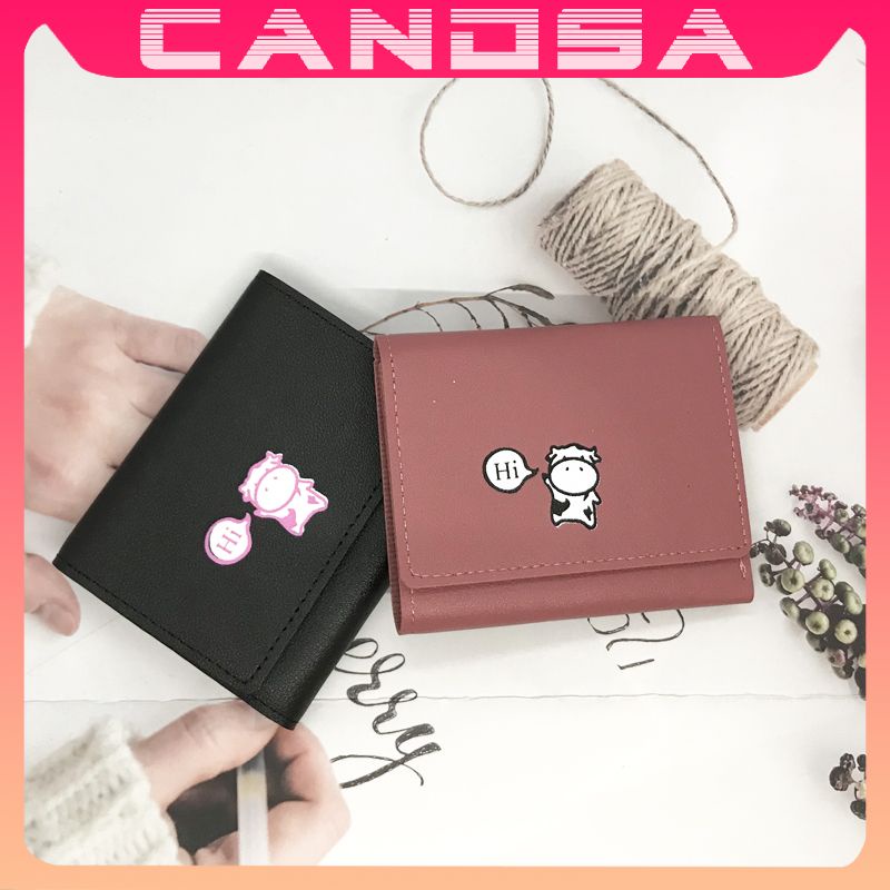 Ví nữ mini cao cấp ngắn cute nhỏ gọn bỏ túi thời trang giá rẻ NG41