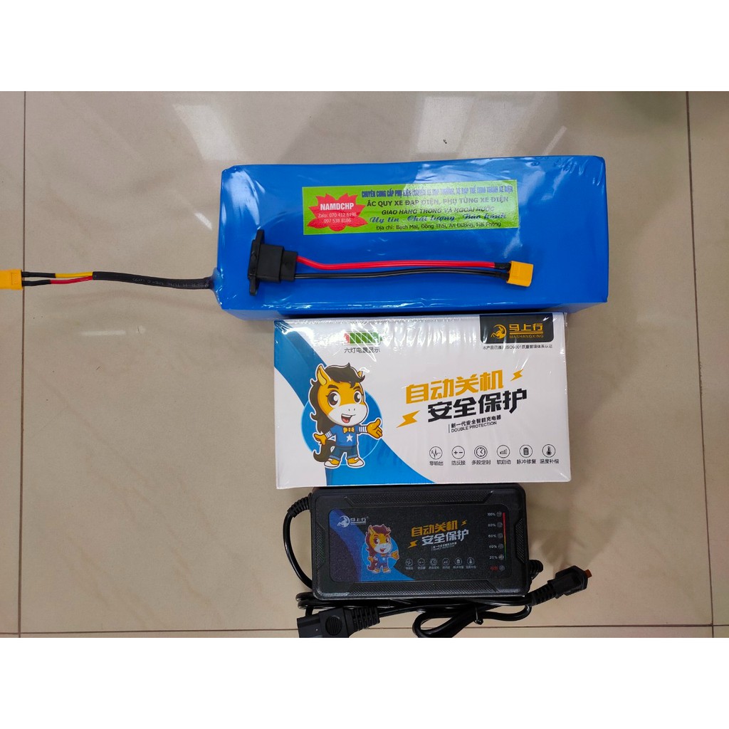 Siêu khủng -Pin xe điện dung lượng thực 48v20ah chuyên dùng cho các loại xe đạp điện, xe máy điện 48v NAMHP