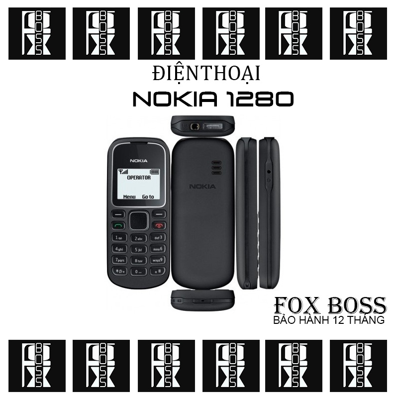 Điện Thoại Nokia 1280 Chính Hãng Bảo Hành 12 Tháng Đổi Mới