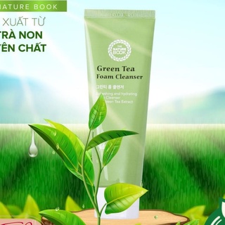 [CHÍNH HÃNG THE NATURE BOOK] SỮA RỬA MẶT TRÀ XANH THE NATURE BOOK - SỮA RỬA MẶT THE NATURE BOOK GREEN TEA FOAM CLEANSER